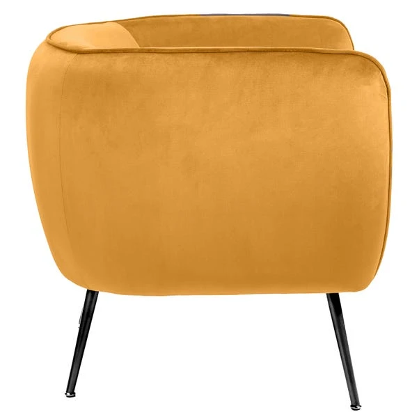 Lucca Velvet Tub Chair 16 Lucca Velvet Tub Chair - Image 14