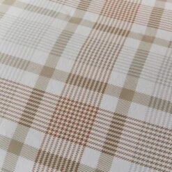 Grey Natural Check Brushed Cotton Duvet Cover And Pillowcase Set -Home Furnishing Store 30907890 alt04