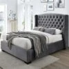 Ambassador Bed Frame, Velvet -Home Furnishing Store 30908139