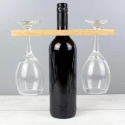 Personalised Married Couple Wine Glass And Bottle Holder -Home Furnishing Store 30908442 alt04