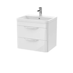 Parade Wall Mounted Vanity Unit With Polymarble Basin -Home Furnishing Store 30910335