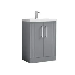 Deco Floor Standing 2 Door Vanity Unit With Basin -Home Furnishing Store 30910405