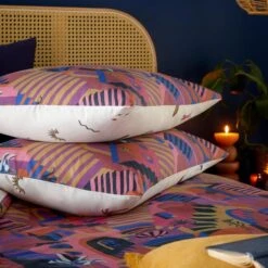 Furn. Eivissa Magenta Duvet Cover And Pillowcase Set 23 Furn. Eivissa Magenta Duvet Cover And Pillowcase Set -Home Furnishing Store 30912314 alt01