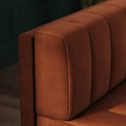 Amali Long Dining Bench, Matte Plush Velvet -Home Furnishing Store 30912451 alt02