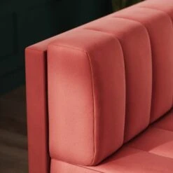 Amali Long Dining Bench, Matte Plush Velvet -Home Furnishing Store 30912453 alt02