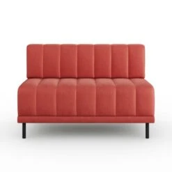 Amali Long Dining Bench, Matte Plush Velvet -Home Furnishing Store 30912453 alt04