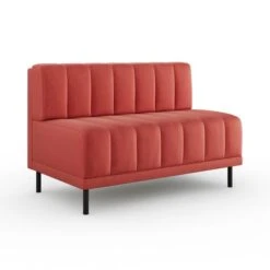 Amali Long Dining Bench, Matte Plush Velvet -Home Furnishing Store 30912453 alt05