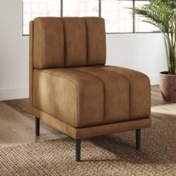 Amali Small Dining Bench, Faux Leather -Home Furnishing Store 30912465 alt01