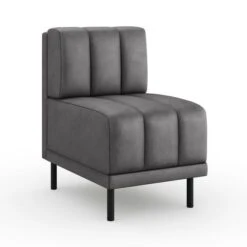 Amali Small Dining Bench, Faux Leather -Home Furnishing Store 30912466 alt05