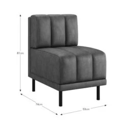 Amali Small Dining Bench, Faux Leather -Home Furnishing Store 30912467 alt09