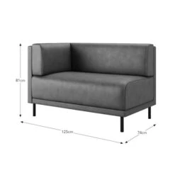 Mae Corner Dining Bench, Faux Leather -Home Furnishing Store 30912504 alt09