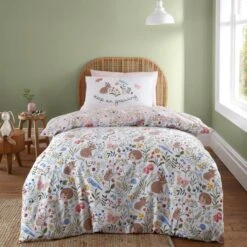 RHS Garden Animals Multicoloured Reversible Duvet Cover And Pillowcase Set -Home Furnishing Store 30913676