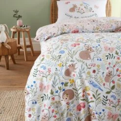 RHS Garden Animals Multicoloured Reversible Duvet Cover And Pillowcase Set -Home Furnishing Store 30913676 alt03