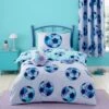 Catherine Lansfield Tie Dye Football Purple Reversible Duvet Cover And Pillowcase Set 1 Catherine Lansfield Tie Dye Football Purple Reversible Duvet Cover And Pillowcase Set -Home Furnishing Store 30913744