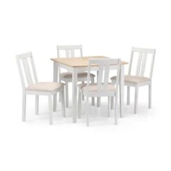 Rufford 4 Seater Two-Tone Dining Table, Ivory 10 Rufford 4 Seater Two-Tone Dining Table, Ivory -Home Furnishing Store 30914257 alt03