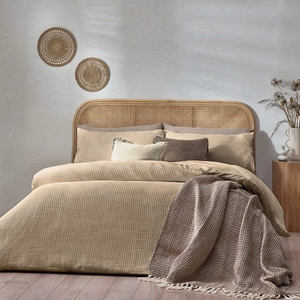 Yard Chunky Waffle Duvet Cover And Pillowcase Set 12 Yard Chunky Waffle Duvet Cover And Pillowcase Set - Image 10