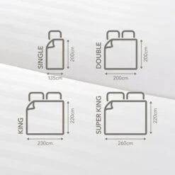 Snuggledown Luxurious Hotel 13.5 Tog Winter Duvet And Pillow Set -Home Furnishing Store 30914691 alt04