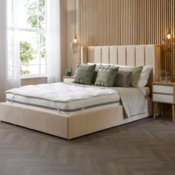 Snuggledown Luxurious Hotel Anti Allergy Mattress Topper -Home Furnishing Store 30914712 alt02