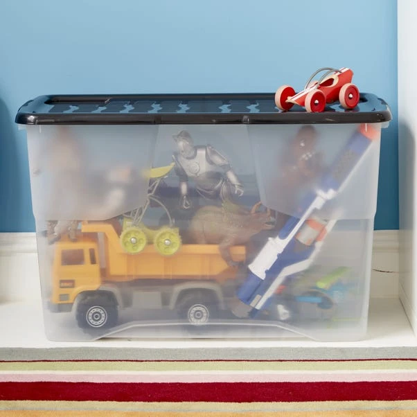 Strata 100L Curve Storage Box With Lid 6 Strata 100L Curve Storage Box With Lid - Image 4