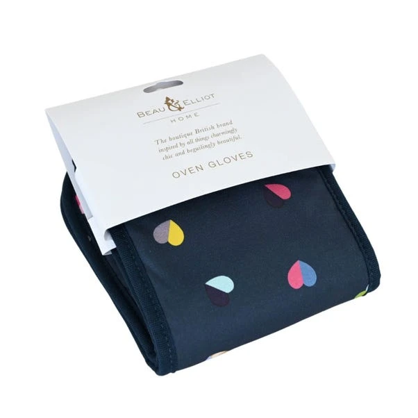 Mini Confetti Cotton Double Oven Gloves 5 Mini Confetti Cotton Double Oven Gloves - Image 3
