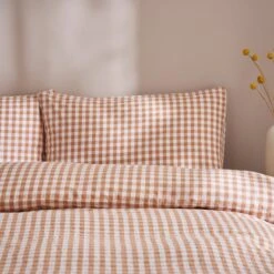 Portloe Woven Gingham Duvet Cover & Pillowcase Set -Home Furnishing Store 30915765 alt03