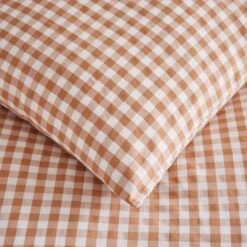 Portloe Woven Gingham Duvet Cover & Pillowcase Set -Home Furnishing Store 30915782 alt04