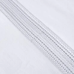 Appletree Boutique Embroidered Band 200 Thread Count Cotton Duvet Cover And Pillowcase Set -Home Furnishing Store 30916098 alt04