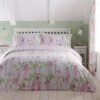 Dreams And Drapes Wisteria Duvet Cover And Pillowcase Set