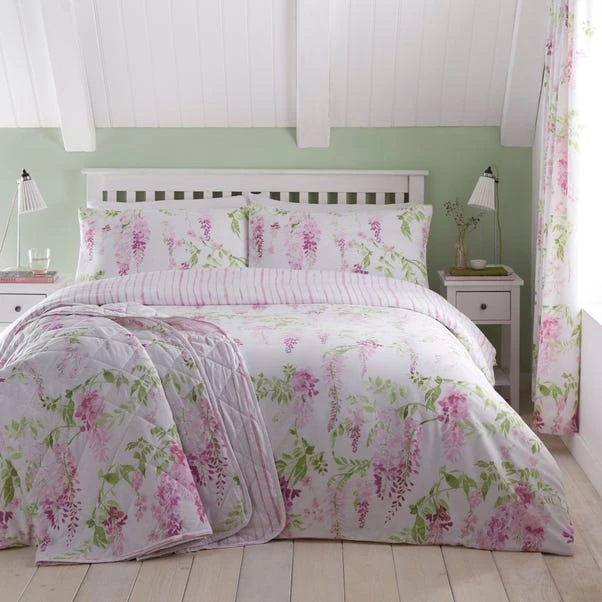 Dreams And Drapes Wisteria Duvet Cover And Pillowcase Set 6 Dreams And Drapes Wisteria Duvet Cover And Pillowcase Set - Image 4