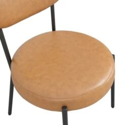 Smith Faux Leather Set Of 2 Dining Chairs -Home Furnishing Store 30916351 alt05