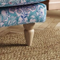 Jolene William Morris Woodland Weeds Print Velvet Snuggle Chair -Home Furnishing Store 30917909 alt04