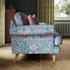 Jolene William Morris Woodland Weeds Print Velvet 3 Seater Sofa 27 Jolene William Morris Woodland Weeds Print Velvet 3 Seater Sofa -Home Furnishing Store 30917911 alt01