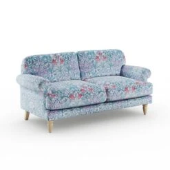 Jolene William Morris Woodland Weeds Print Velvet 3 Seater Sofa 31 Jolene William Morris Woodland Weeds Print Velvet 3 Seater Sofa -Home Furnishing Store 30917911 alt05
