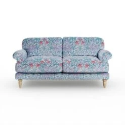Jolene William Morris Woodland Weeds Print Velvet 3 Seater Sofa 32 Jolene William Morris Woodland Weeds Print Velvet 3 Seater Sofa -Home Furnishing Store 30917911 alt06