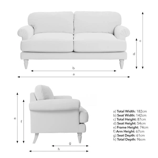 Jolene William Morris Woodland Weeds Print Velvet 3 Seater Sofa 18 Jolene William Morris Woodland Weeds Print Velvet 3 Seater Sofa - Image 16