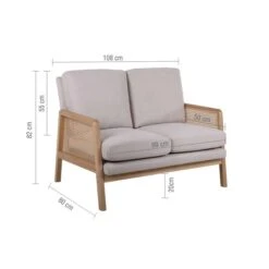 Ida Rattan 2 Seater Sofa -Home Furnishing Store 30918252 alt09