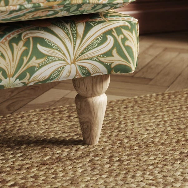 Jolene William Morris Woodland Weeds Print Velvet 3 Seater Sofa 7 Jolene William Morris Woodland Weeds Print Velvet 3 Seater Sofa - Image 5