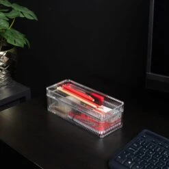 Addis Acrylic Stackable Storage Box -Home Furnishing Store 30919646 alt02