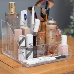 Addis Acrylic 6 Make Up Compartment Tray -Home Furnishing Store 30919647 alt01