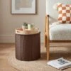 Edited Life Round Ottoman -Home Furnishing Store 30920038