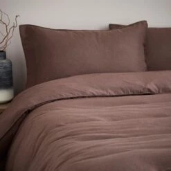 Cotton Linen Standard Pillowcase Pair -Home Furnishing Store 30920261