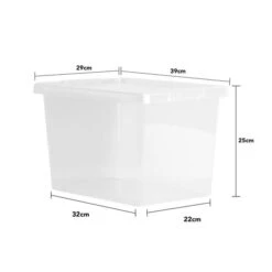 Wham Crystal Set Of 5 Storage Boxes & Lids -Home Furnishing Store 30920667 alt04