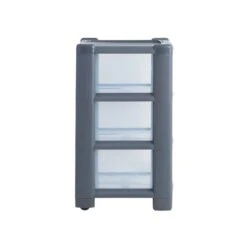 Wham Graphite Deep 3 Drawer Unit 12 Wham Graphite Deep 3 Drawer Unit -Home Furnishing Store 30920835 alt04