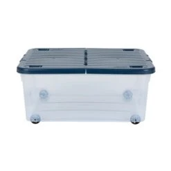 Wham Set Of 3 Storage Boxes With Wheels & Lid -Home Furnishing Store 30920836 alt01