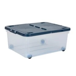 Wham Set Of 3 Storage Boxes With Wheels & Lid -Home Furnishing Store 30920836 alt02