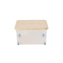 Wham Set Of 3 Storage Boxes With Wheels & Lid -Home Furnishing Store 30920837 alt02