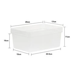 Wham Pack 5 Studio Stack Clear Boxes With Lids 13 Wham Pack 5 Studio Stack Clear Boxes With Lids -Home Furnishing Store 30920840 alt05