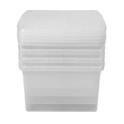 Wham Clip Pack Of 4 Square Storage Boxes With Lids 41 Wham Clip Pack Of 4 Square Storage Boxes With Lids -Home Furnishing Store 30920894 alt02