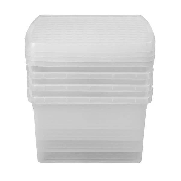 Wham Clip Pack Of 4 Square Storage Boxes With Lids 22 Wham Clip Pack Of 4 Square Storage Boxes With Lids - Image 20
