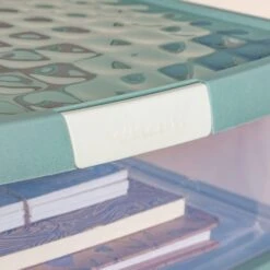 Wham Clip Pack Of 4 Square Storage Boxes With Lids 34 Wham Clip Pack Of 4 Square Storage Boxes With Lids -Home Furnishing Store 30920895 alt01